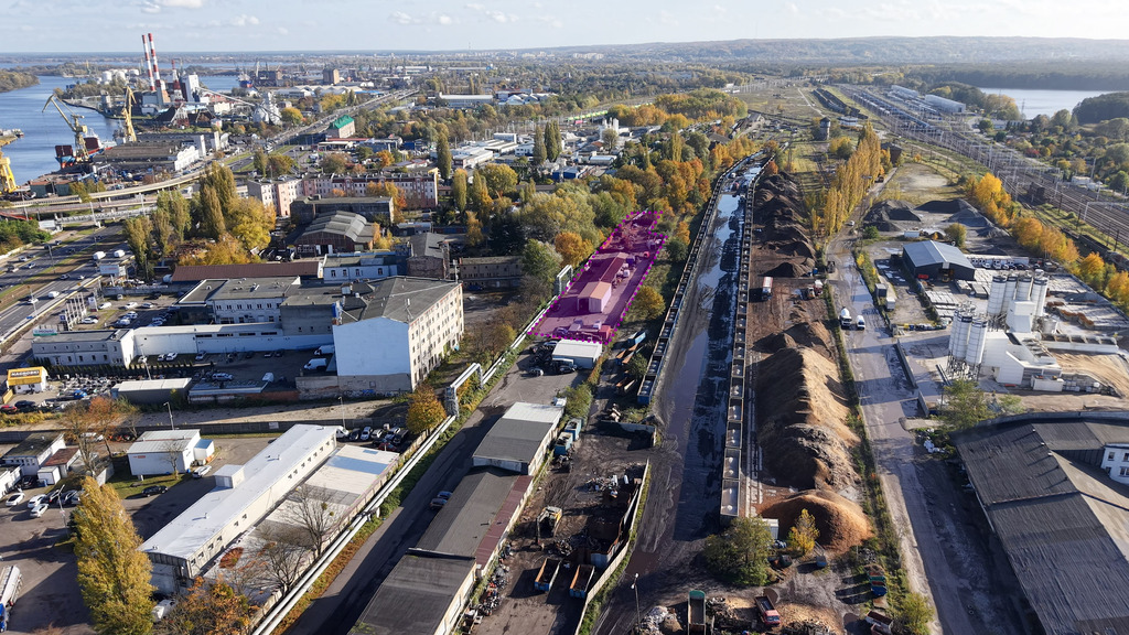 Działka na sprzedaż Szczecin, Międzyodrze-Wyspa Pucka 4 299 m2 | Arka Nieruchomości