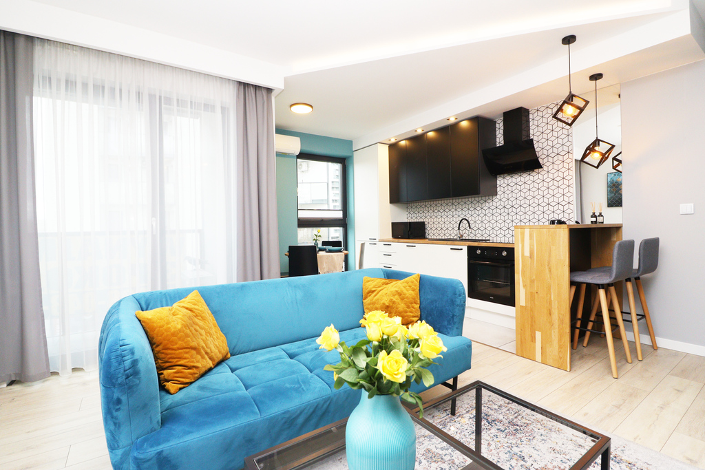 3 pok w wysokim standardzie - Apartamenty Mogilska