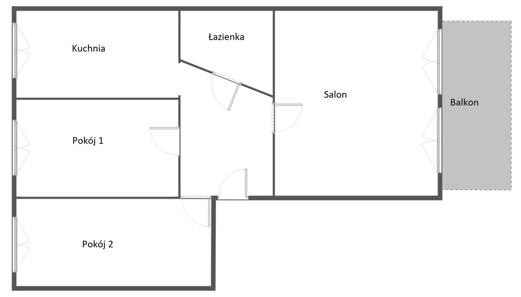 Mieszkanie na sprzedaż Szczecin, os. Bukowe 64 m2 | Arka Nieruchomości