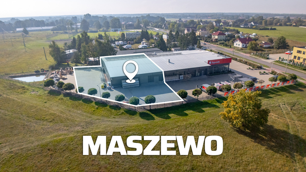Obiekt komercyjny na wynajem, 450,00 m², Maszewo