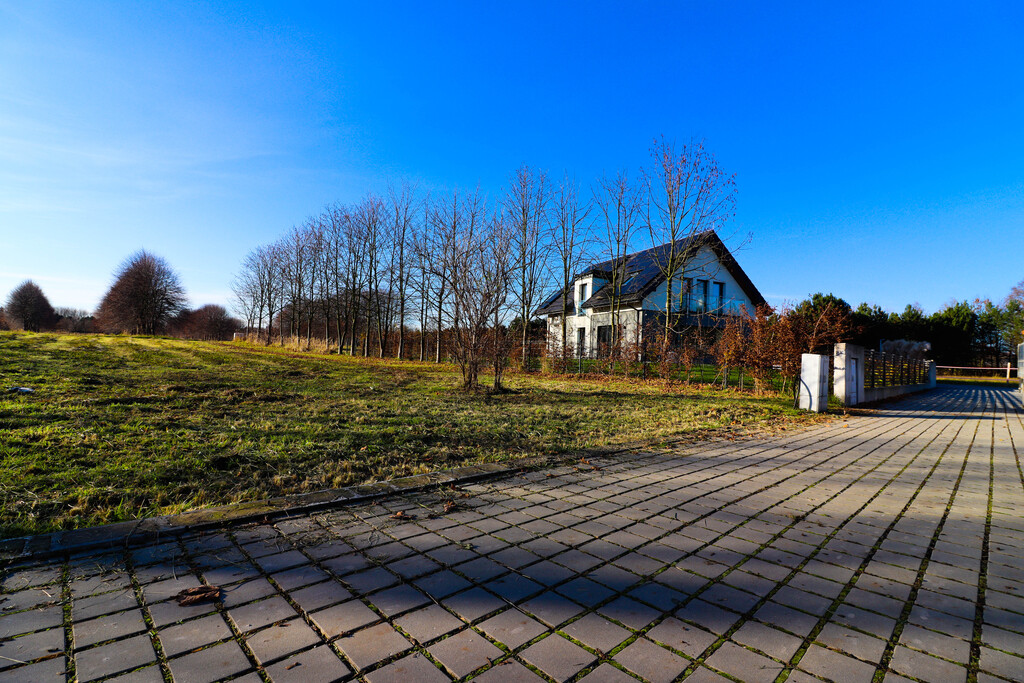 Działka z projektem budowlanym. Zamknięte osiedle!