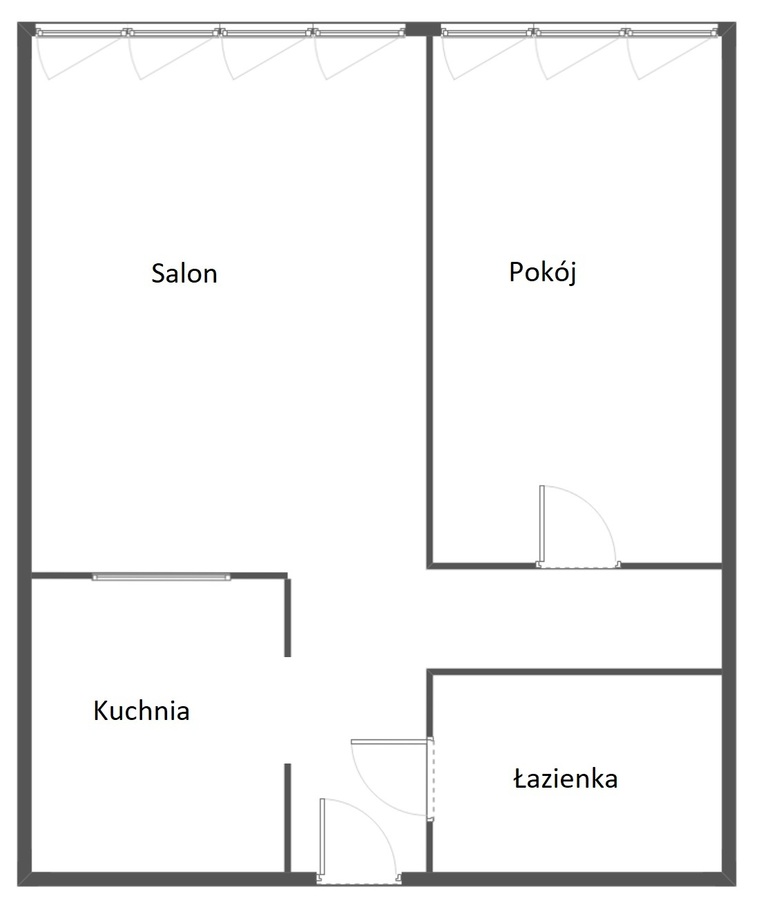 Mieszkanie na sprzedaż Szczecin, Niebuszewo 36 m2 | Arka Nieruchomości