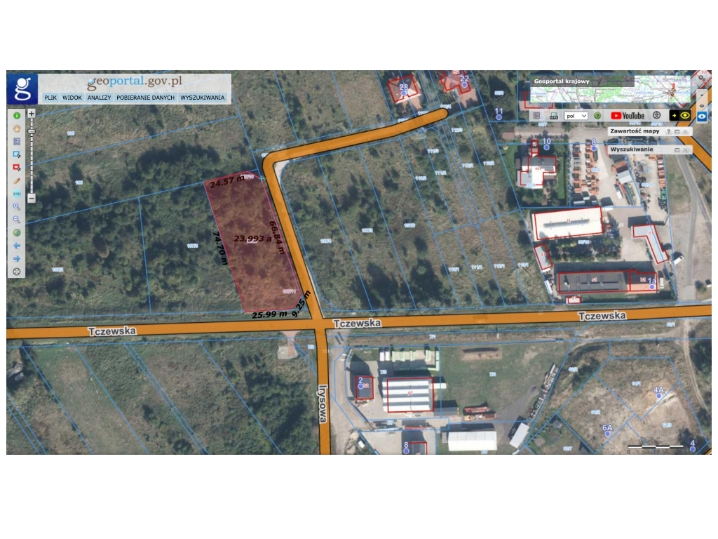 Działka na sprzedaż Szczecin, Osiedle Załom 2 389 m2 | Arka Nieruchomości