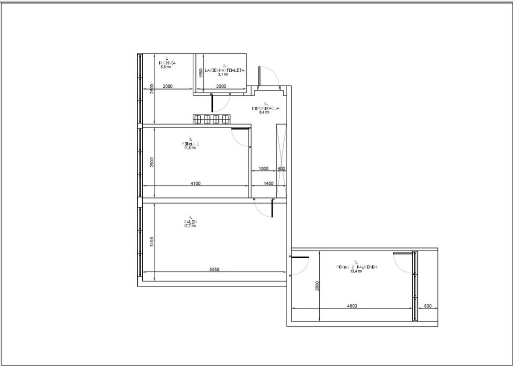 Mieszkanie na sprzedaż Szczecin 60 m2 | Arka Nieruchomości