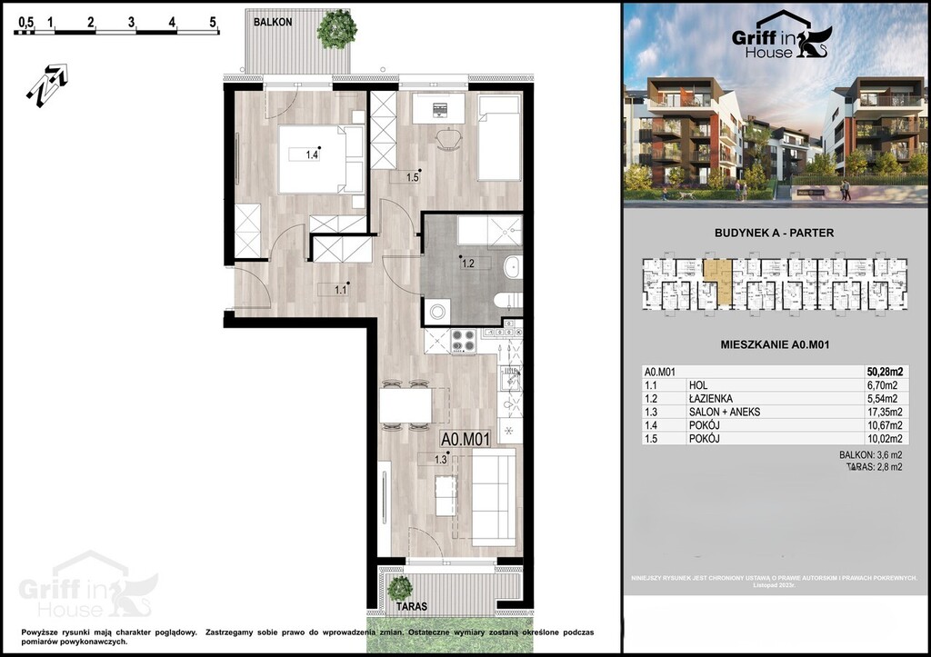 Mieszkanie na sprzedaż Stargard 50 m2 | Arka Nieruchomości