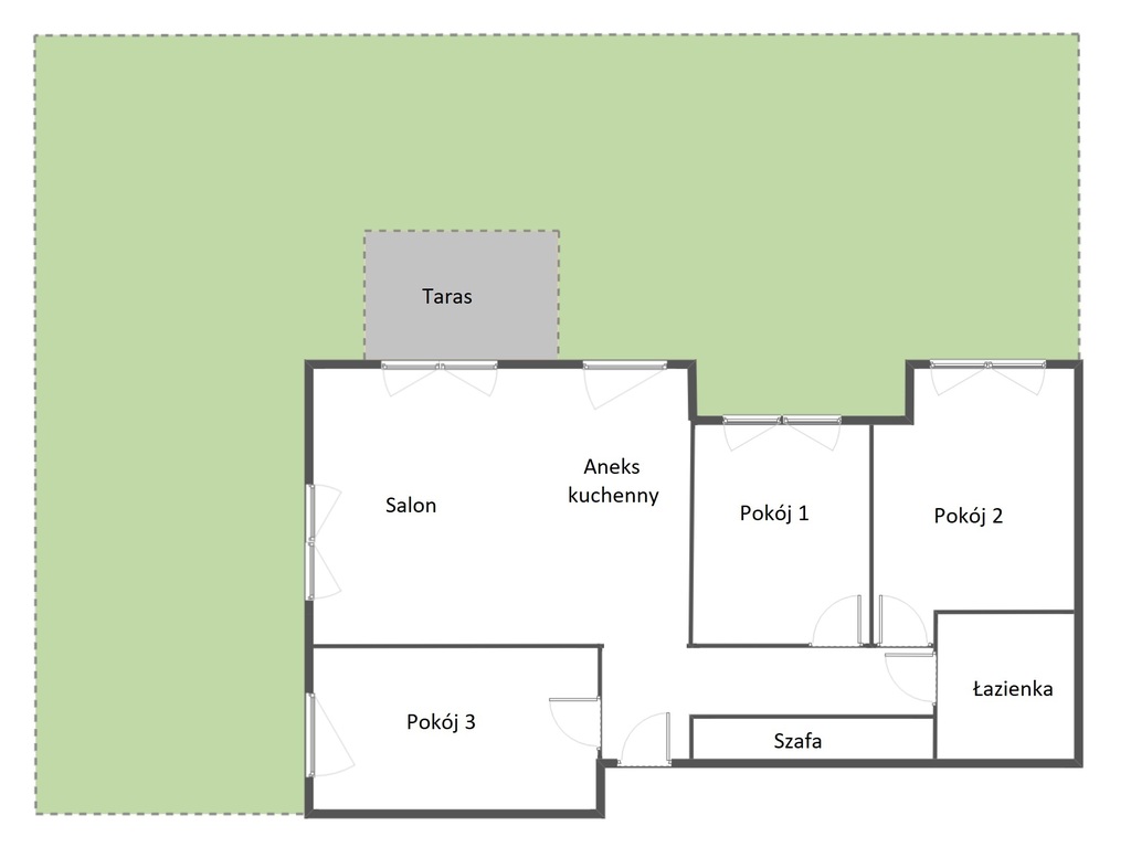 Mieszkanie na sprzedaż Szczecin, os. Arkońskie 74 m2 | Arka Nieruchomości