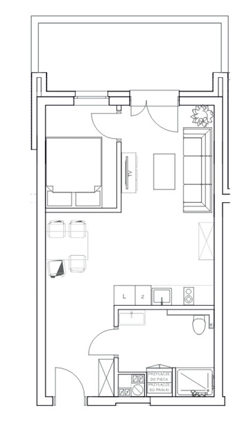 Mieszkanie na sprzedaż Pobierowo 37 m2 | Arka Nieruchomości