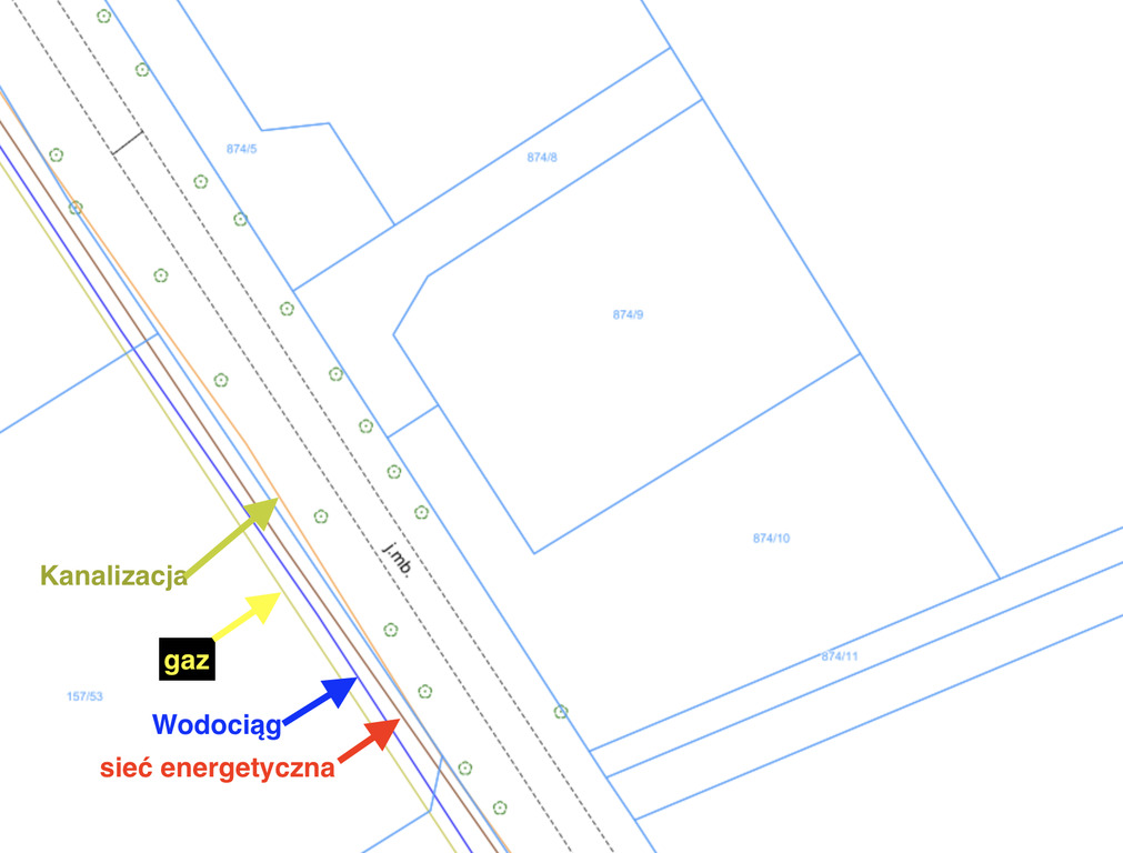 Działka na sprzedaż Rzędziny 1 102 m2 | Arka Nieruchomości