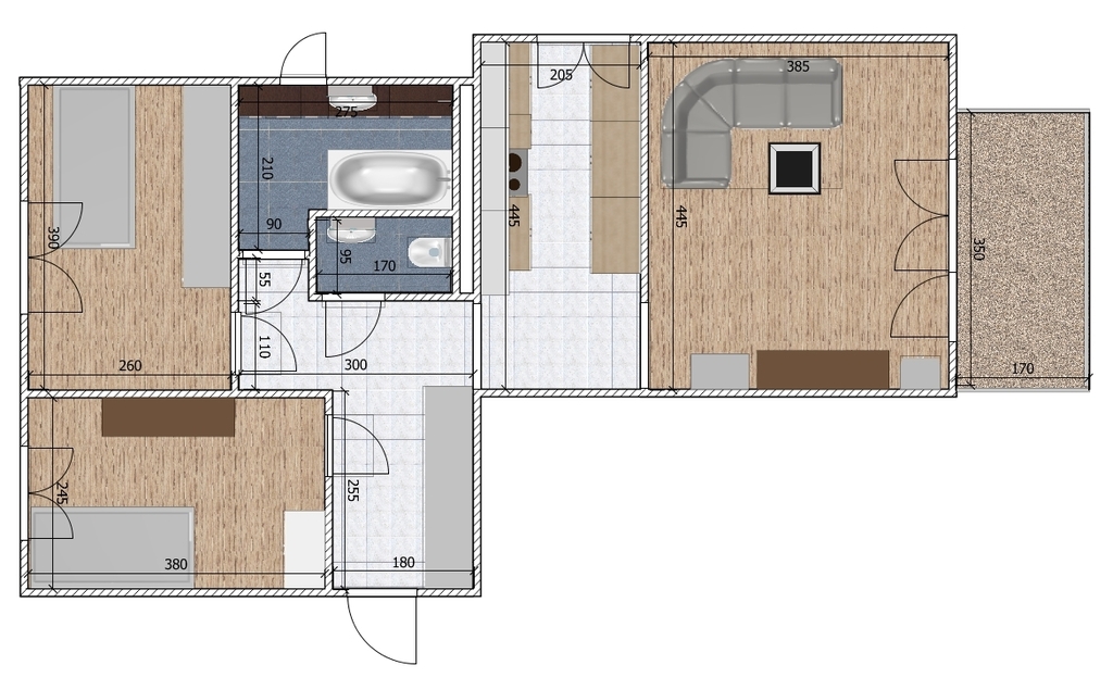 Mieszkanie 62m2 Z Garażem 17m2, Osiedle Zamknięte
