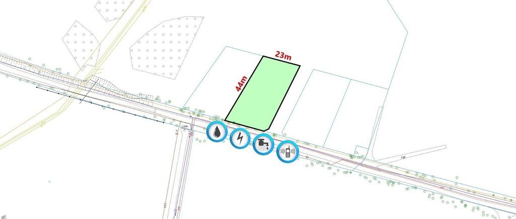 Działka na sprzedaż Ostrowiec 1 004 m2 | Arka Nieruchomości
