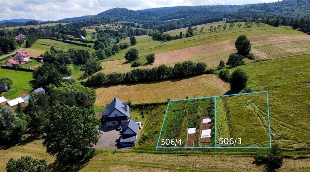 Uzbrojone działki budowlane w sercu Bieszczad