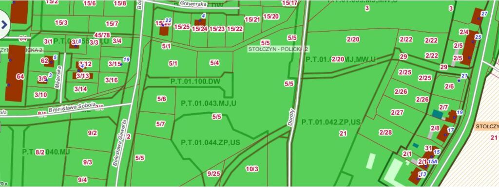 Działka na sprzedaż Szczecin, Bukowo 642 m2 | Arka Nieruchomości