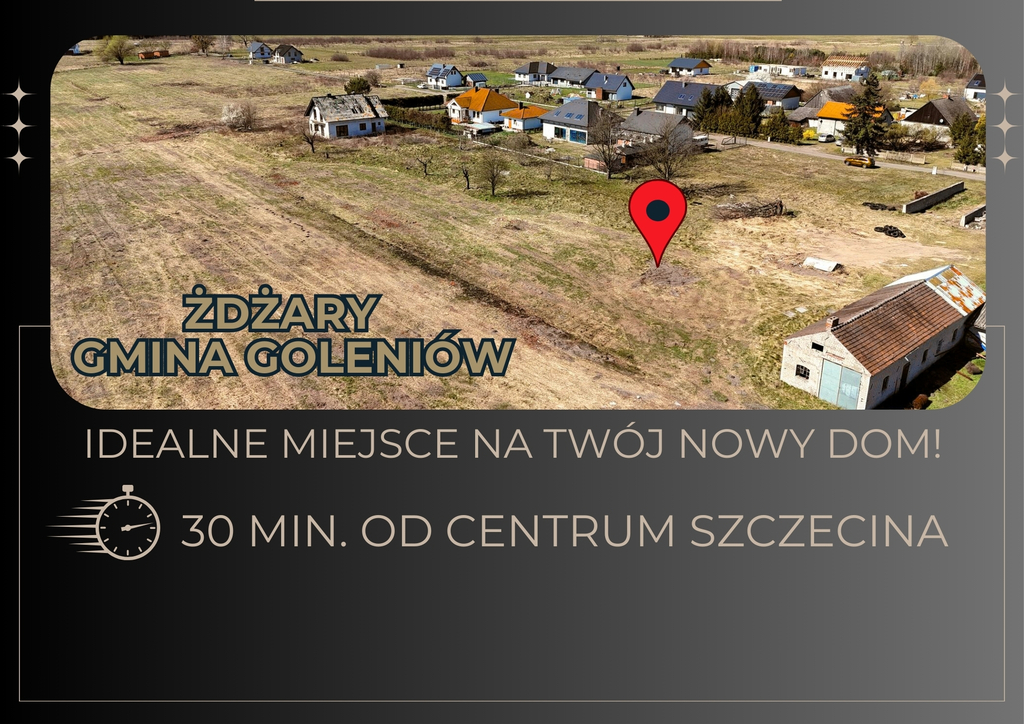 Działka na sprzedaż Żdżary 2 006 m2 | Arka Nieruchomości