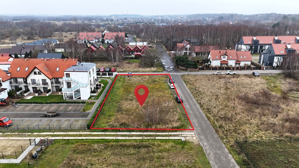 Działka na sprzedaż Niechorze 1 059 m2 | Arka Nieruchomości