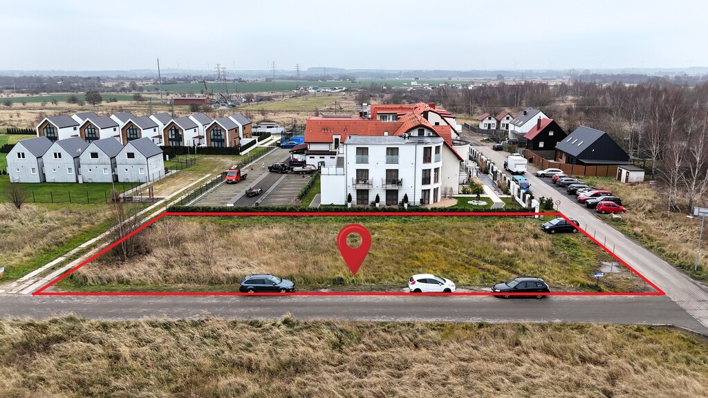 Działka na sprzedaż Niechorze 1 059 m2 | Arka Nieruchomości