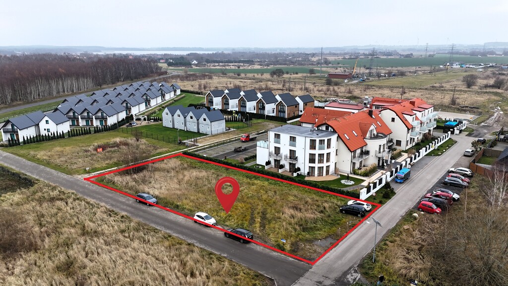 Działka na sprzedaż Niechorze 1 059 m2 | Arka Nieruchomości