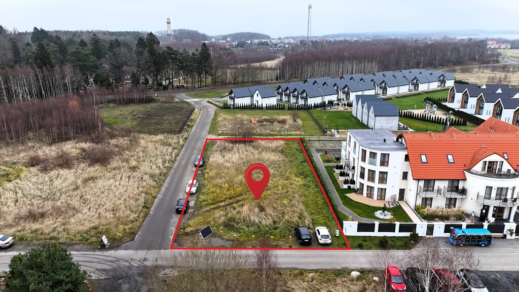 Działka na sprzedaż Niechorze 1 059 m2 | Arka Nieruchomości