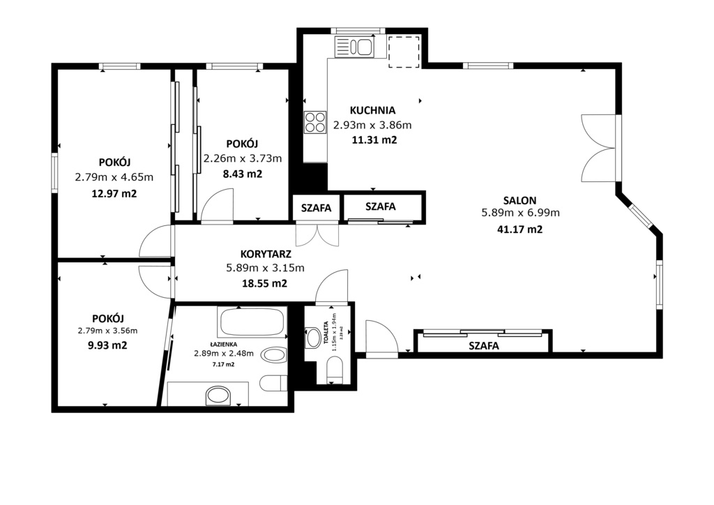 Mieszkanie na sprzedaż Szczecin, Pogodno 110 m2 | Arka Nieruchomości