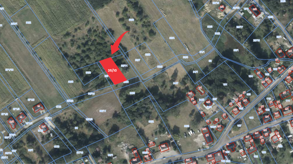 Działka na sprzedaż Tatynia 1 070 m2 | Arka Nieruchomości