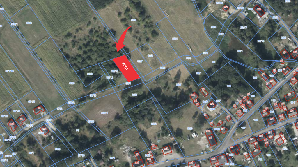 Działka na sprzedaż Tatynia 1 070 m2 | Arka Nieruchomości