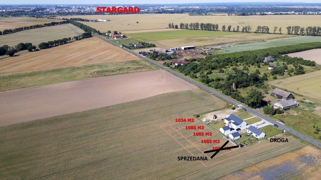 Działka na sprzedaż Grabowo 1 477 m2 | Arka Nieruchomości