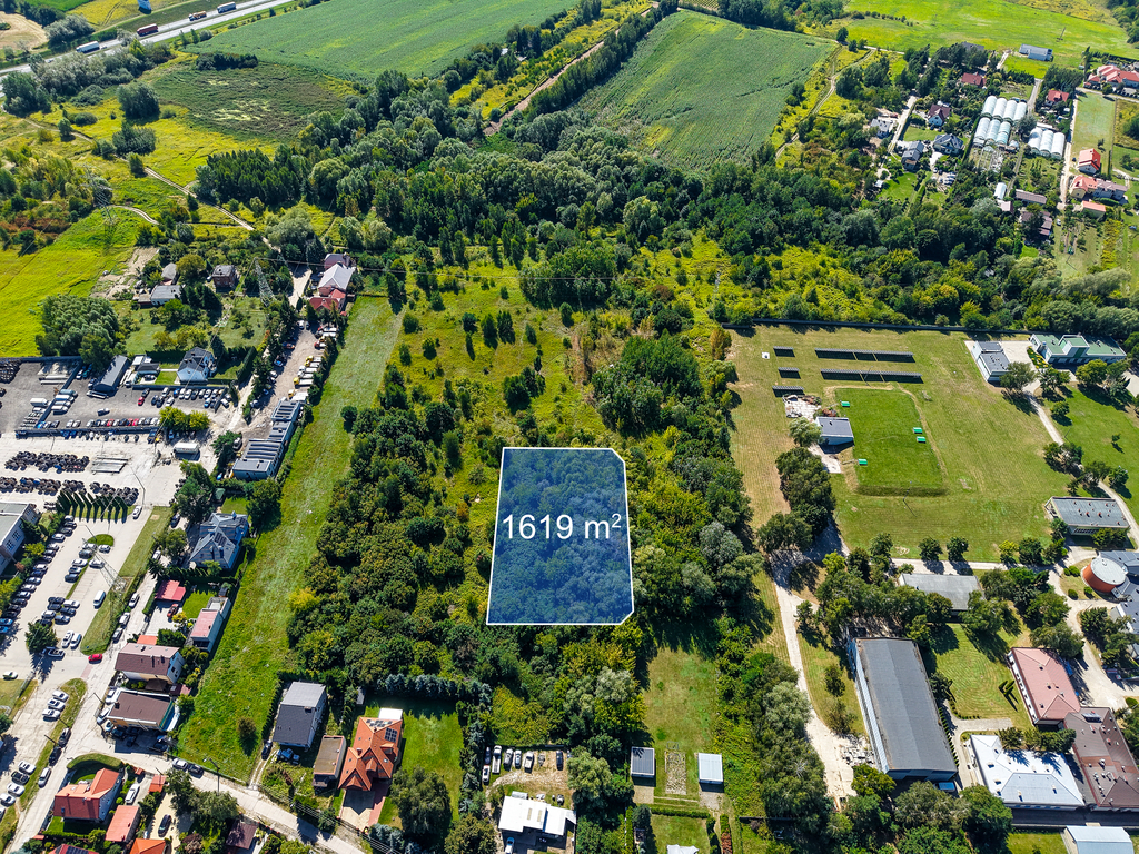 Działka na sprzedaż Płock, Podolszyce 1 619 m2 | Arka Nieruchomości