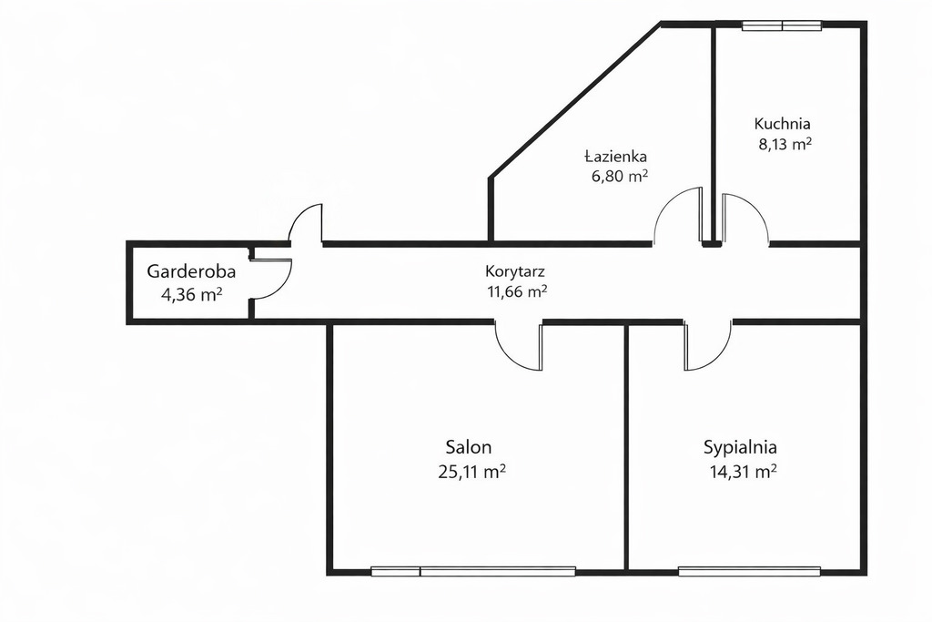 Mieszkanie na sprzedaż Szczecin, Śródmieście 69 m2 | Arka Nieruchomości