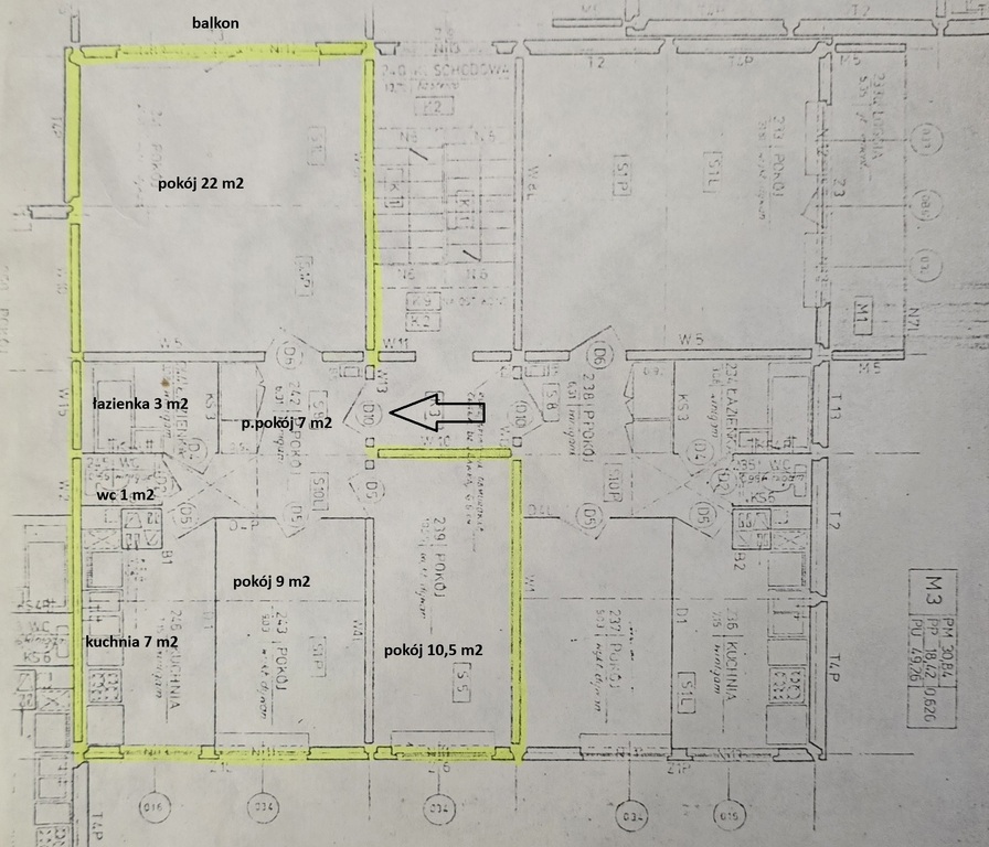 Mieszkanie na sprzedaż Szczecin, os. Kasztanowe 60 m2 | Arka Nieruchomości