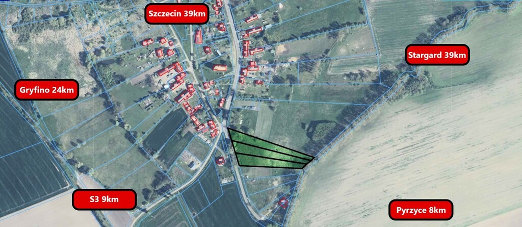 Działka na sprzedaż Stare Chrapowo 3 000 m2 | Arka Nieruchomości