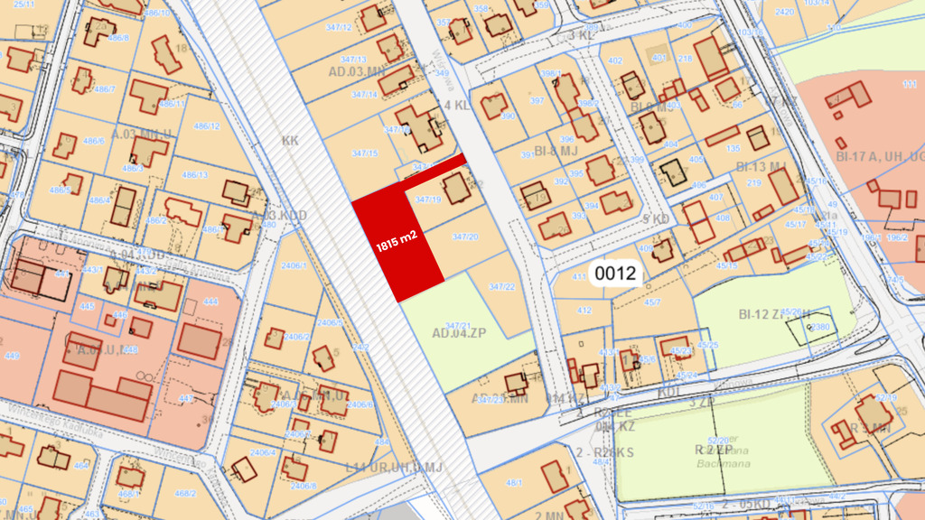 Działka na sprzedaż Police 1 815 m2 | Arka Nieruchomości
