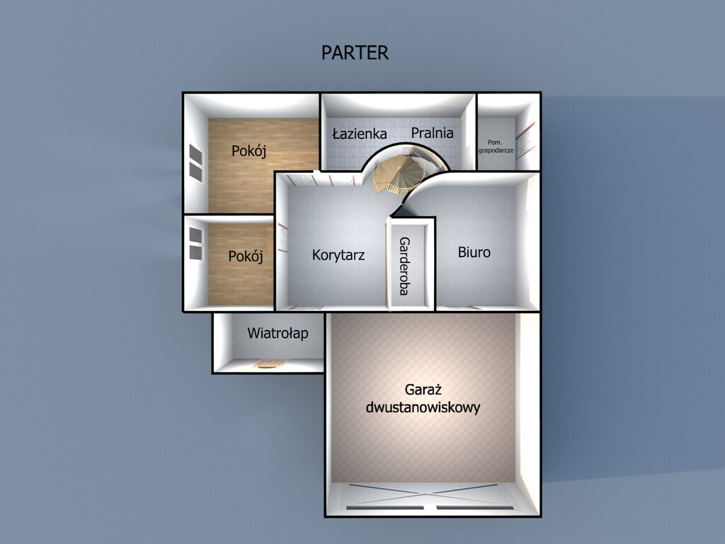Wyjątkowy dom z antresolą i dużym ogrodem