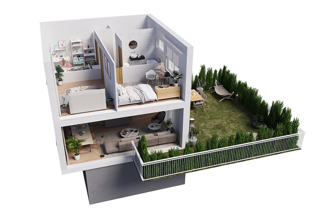 Nowoczesne domy z dwustanowiskowym garażem