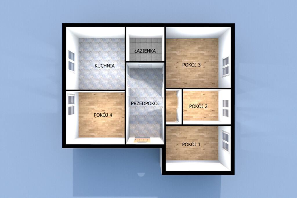 Duże mieszkanie z potencjałem w Gdańsku