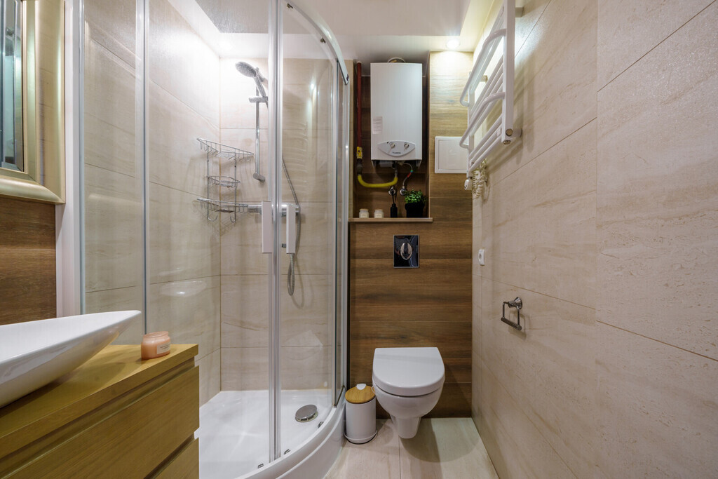 Klimatyczne mieszkanie blisko morza | duża kuchnia