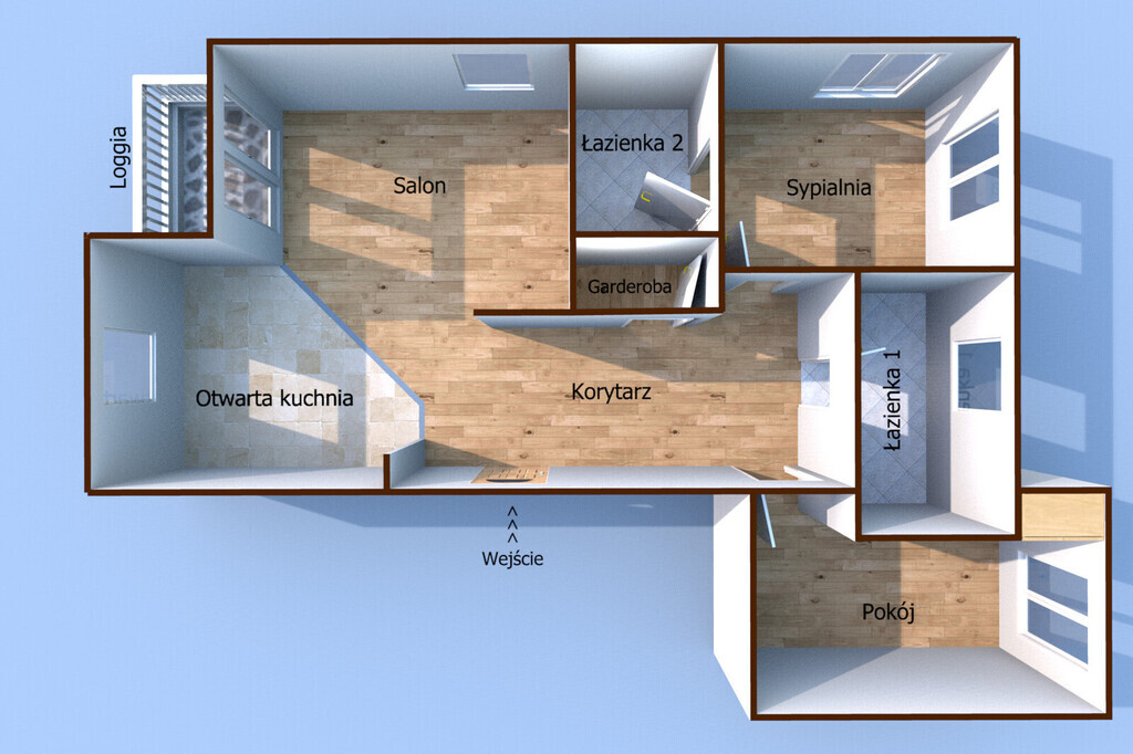 Zaciszne 3 pok. mieszkanie / sprzedaż / zamiana