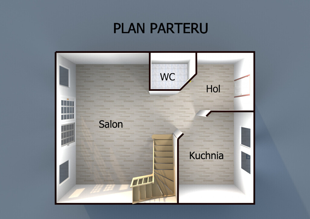 Na sprzedaż dom z ogrodem 72 m2