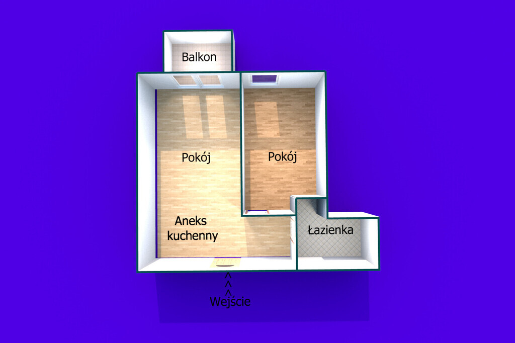 Kompaktowe mieszkanie na nowoczesnym osiedlu