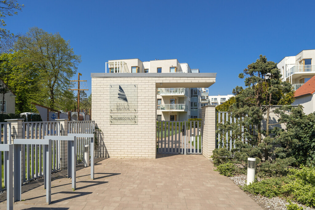 Trzypokojowy apartament na osiedlu Mila Baltica