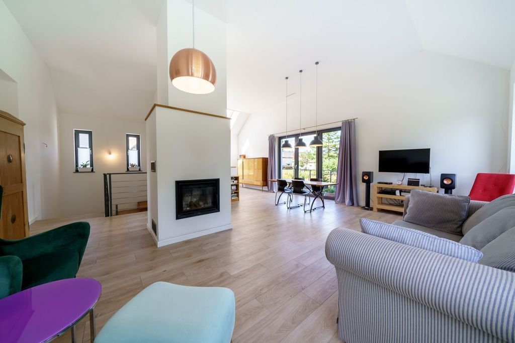 Nowoczesny dom typu studio | duży taras