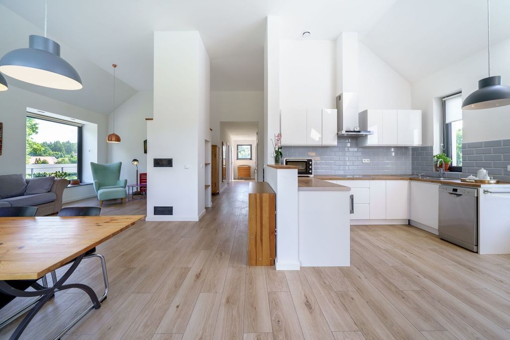 Nowoczesny dom typu studio | duży taras