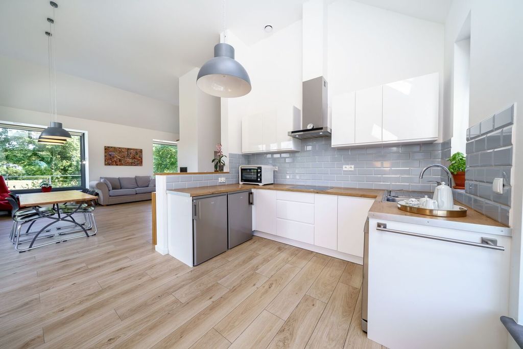 Nowoczesny dom typu studio | duży taras