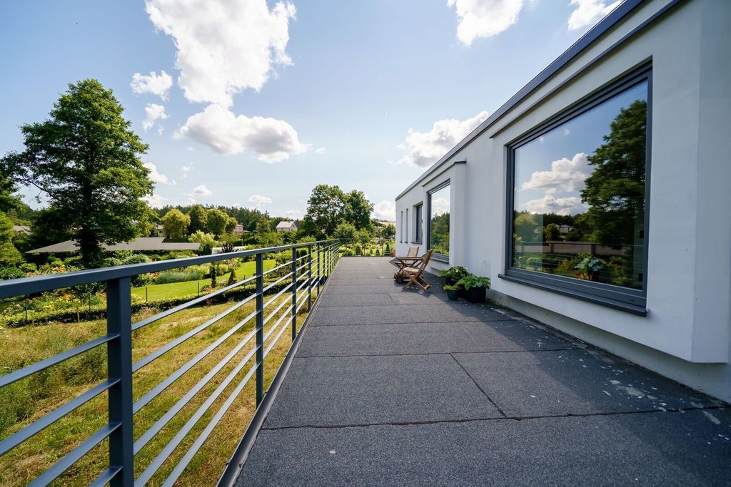 Nowoczesny dom typu studio | duży taras