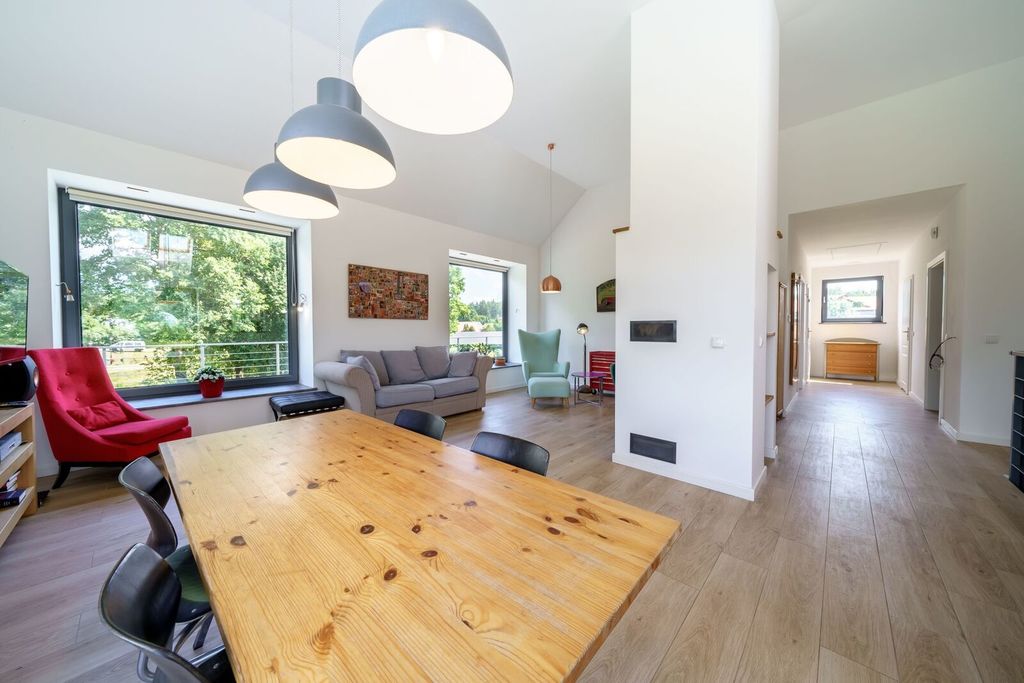 Nowoczesny dom typu studio | duży taras