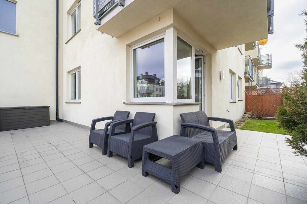 Komfortowe mieszkanie z ogródkiem Gdynia-Chwarzno