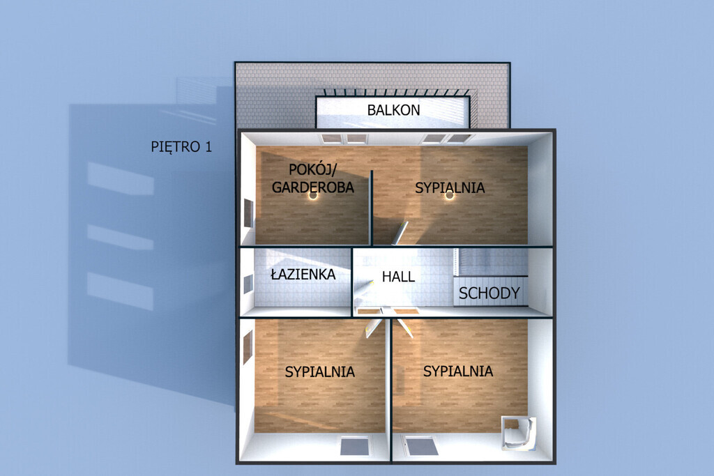 Bliźniak w wysokim standardzie blisko Gdańska