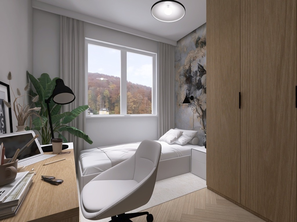 Mieszkanie z ogrodem o powierzchni 77m2 | Brzeźno