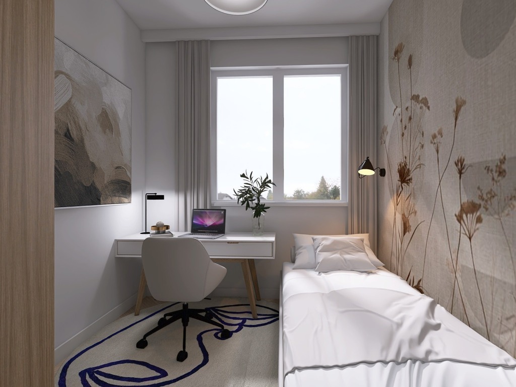 Mieszkanie z ogrodem o powierzchni 77m2 | Brzeźno