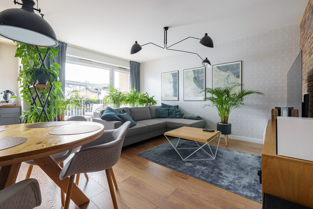 Dwupoziomowy apartament w wysokim standardzie