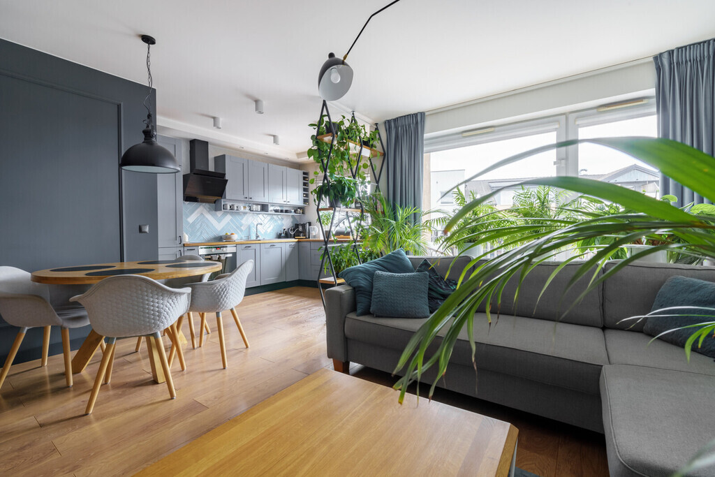 Dwupoziomowy apartament w wysokim standardzie