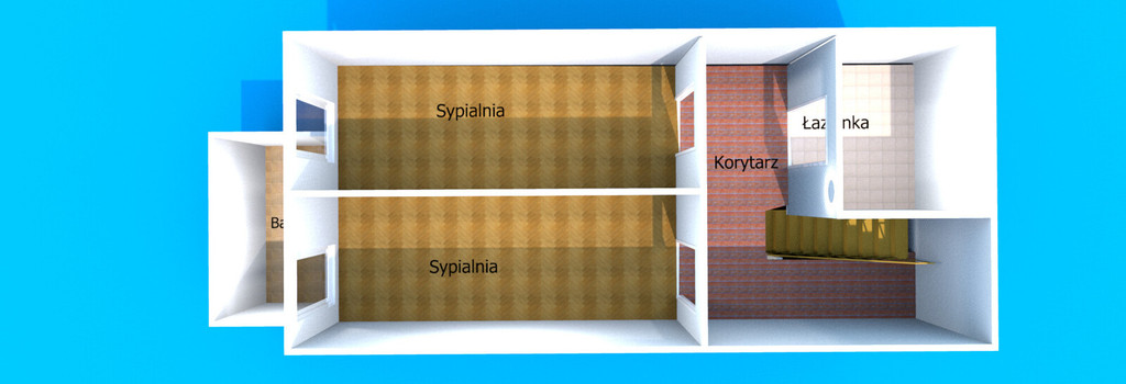 Mieszkanie dwupoziomowe | Gdynia Dąbrowa